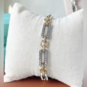 Park Lane ARCTIC Bracelet January Sparkle Box Two-Tone Clasp Closure NWT NIB